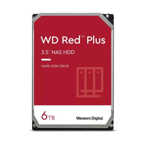 WESTERN DIGITAL HDD RED PLUS 6TB 3,5 5400RPM SATA 6GB/S BUFFER 256MB WD60EFPX