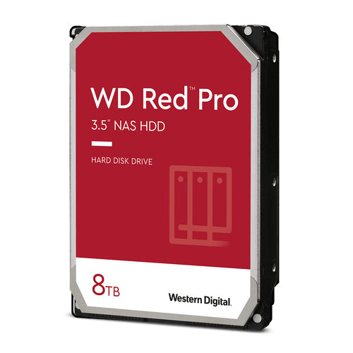 WESTERN DIGITAL HDD RED PRO 8TB 3.5 SATA 6GBS 7200 RPM 256MB BUFFER WD8005FFBX