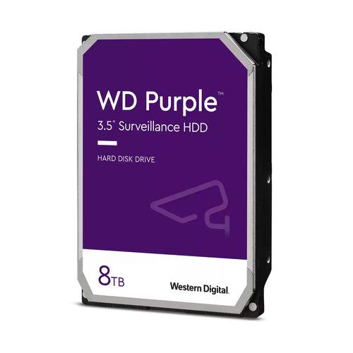WESTERN DIGITAL HDD PURPLE 8TB 3,5 5400RPM SATA 6GB/S BUFFER 128MB WD85PURZ
