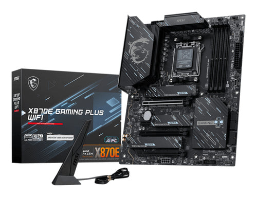 MSI MB AMD X870E GAMING PLUS WIFI QUALCOMM NCM865,DDR5,HDMI TYPE-C 911-7E70-001
