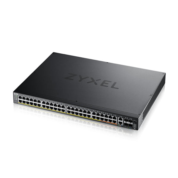 ZYXEL SWITCH MANAGED LAYER 3 LITE, 48X GBPOE , 2X 10GPOE 600W, 4 SFP+, RACK, NFLEX XGS2220-54HP-EU0101F