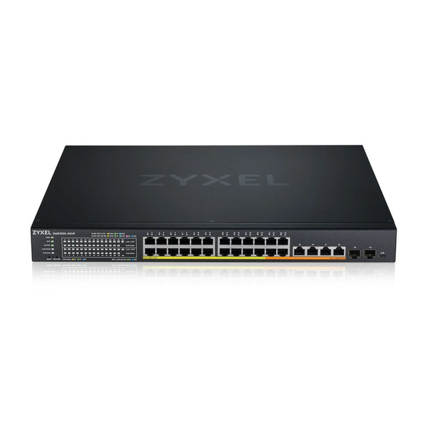 ZYXEL SWITCH WEB M.L3LITE,24X MGB(2.5)POE 4X (1/2.5/5/10GB)POE (700W),2X SFP+ 10G,RACK,NFLEX XMG1930-30HP-ZZ0101F