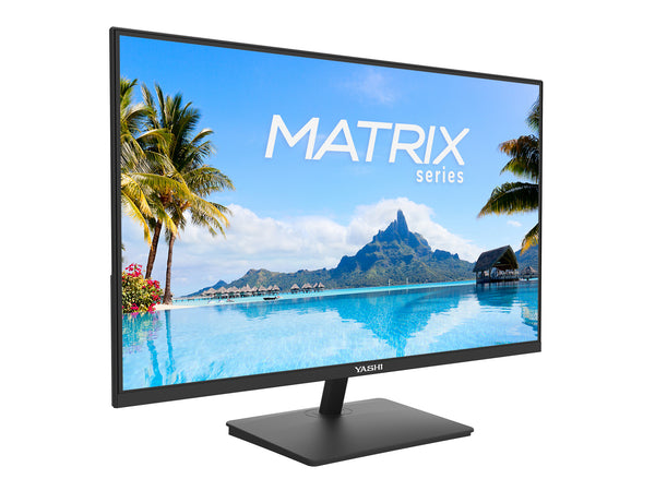 YASHI MONITOR 27 LED IPS 16:9 FHD 2MS 300 CDM, VGA/HDMI, MULTIMEDIALE YZ2724