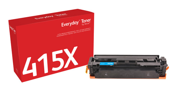 Toner Everyday™ di Xerox Ciano compatibile con HP 415X (W2031X), Alta capacità