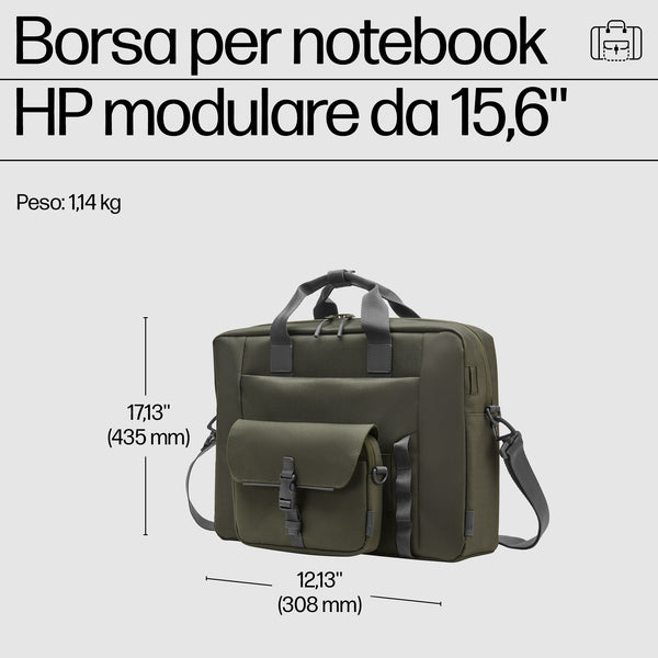 HP Borsa modulare per laptop da 15,6 pollici