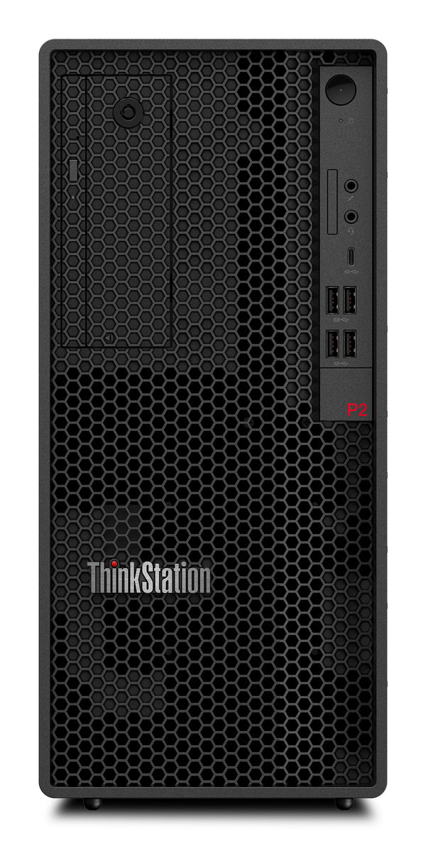 Lenovo ThinkStation P2 Tower Intel® Core™ i7 i7-14700 32 GB DDR5-SDRAM 1 TB SSD NVIDIA RTX A1000 Windows 11 Pro Stazione di lavoro Nero