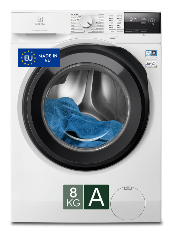 Electrolux Lavatrice serie 600 SensiCare 8 kg