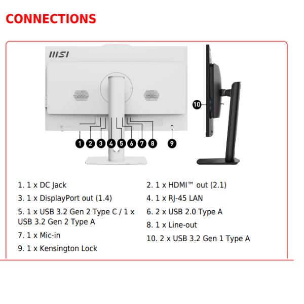 MSI PRO AP272P 14M-489IT 00-AF8322-489