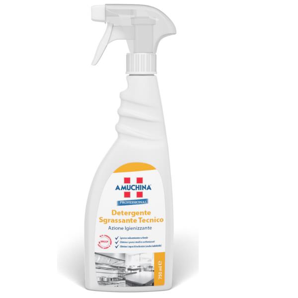 PULIZIA UFFICIO CF12 AMUCHINA SGRASSANTE TECN.750ML 05-0195