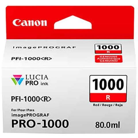 CANON INK PFI-1000 ROSSO 0554C001AA