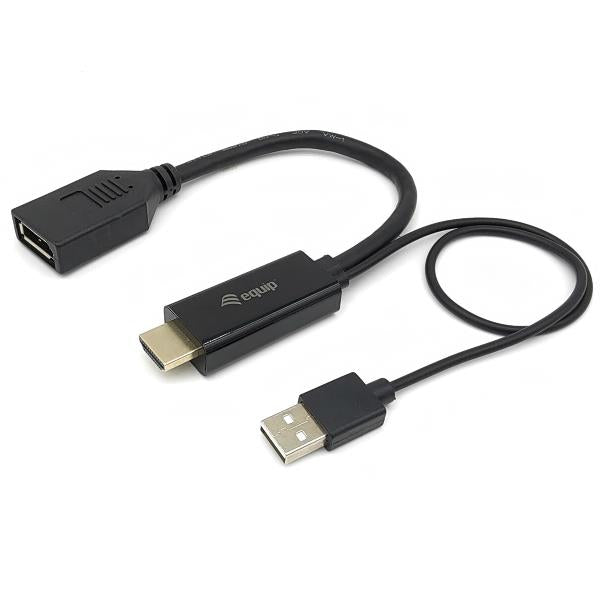 EQUIP HDMI TO DISPLAYPORT ADAPTER   BLACK 119039