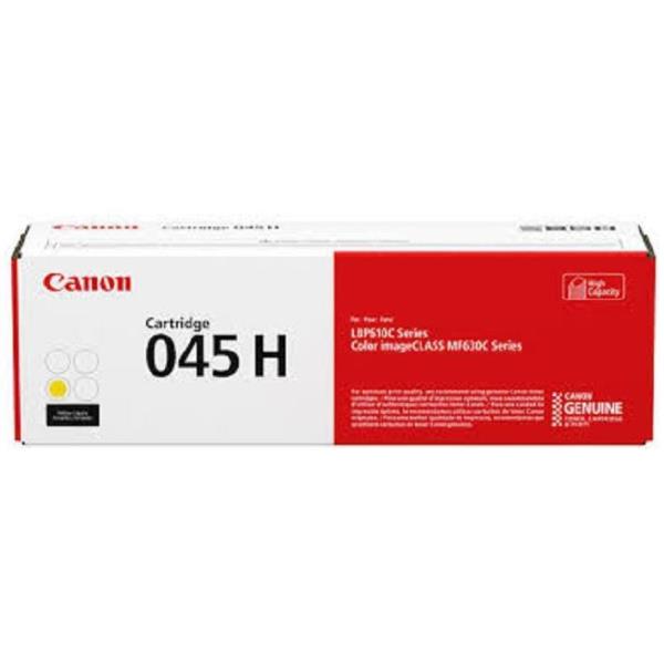 Canon 045 H cartuccia toner 1 pz Originale Giallo