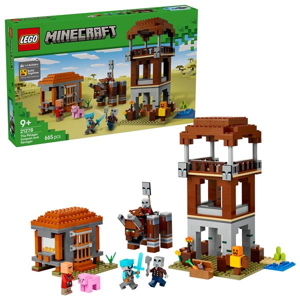 LEGO AVAMPOSTO SACCHEGGIATORE E PREDONE 21278