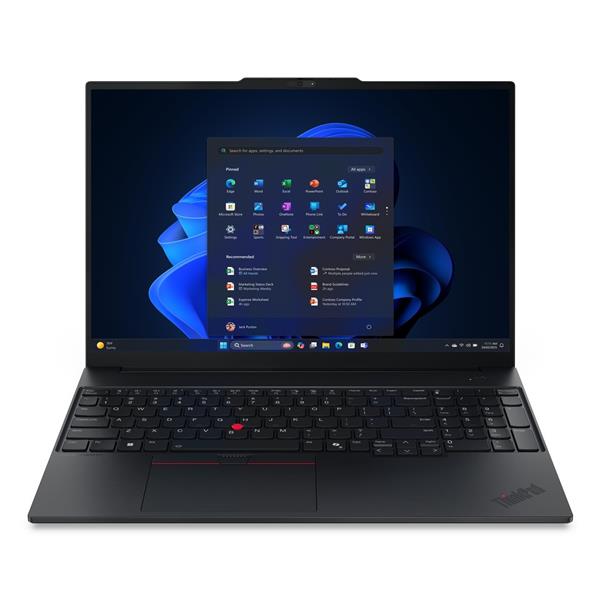 Lenovo ThinkPad E16 Gen 3 (Intel) Intel Core Ultra 7 255H Computer portatile 40,6 cm (16") WUXGA 32 GB DDR5-SDRAM 1 TB SSD Wi-Fi 6E (802.11ax) Windows 11 Pro Italiano Nero