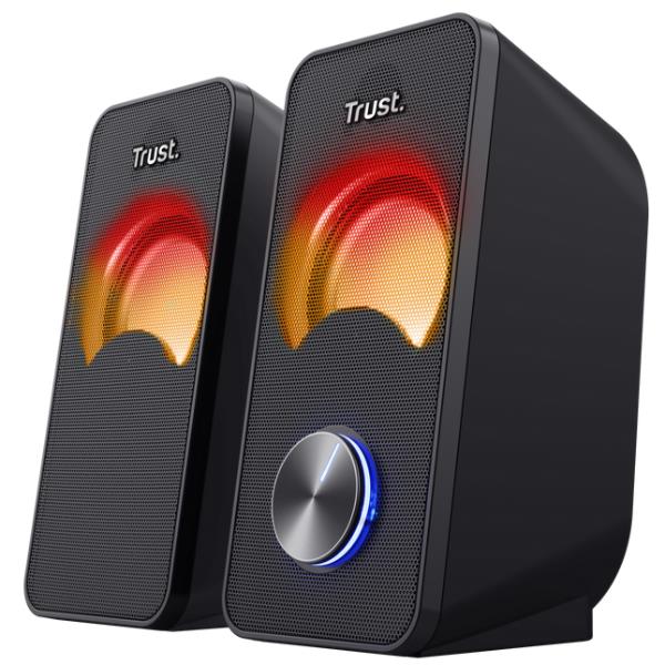 TRUST RGB LED ILLUMINATED 2.0 SPEAKER SET 23120TRS