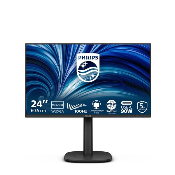 PHILIPS MONITOR 24 16:10 100HZ REG ALT USBC 24B2U3301D/00
