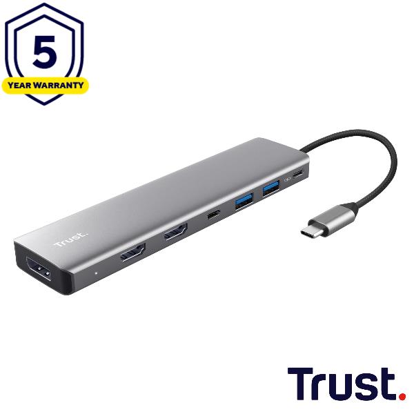 TRUST DALYX 7-IN-1 MULTIPORT ADAPTER 25661