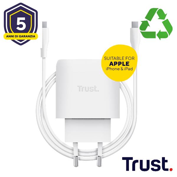 TRUST MAXO 45W USB-C CHARGER F/APPLE 25721