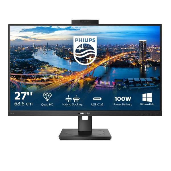 PHILIPS 27 IPS USB-C DOCKING STATION QHD 276B1JH/00