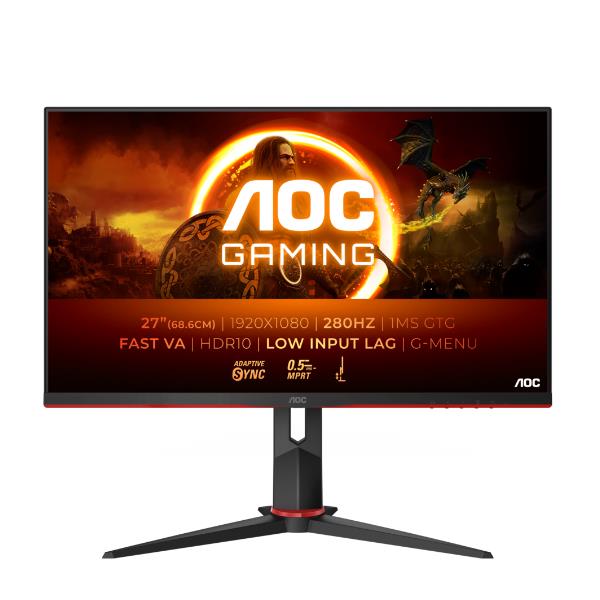 AOC MONITOR 27 VA 280HZ REG ALT 27G2ZN3/BK
