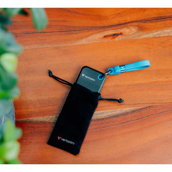 VERBATIM POCKET SSD USB 3.2 GEN2 1TB BK/BLU 32191