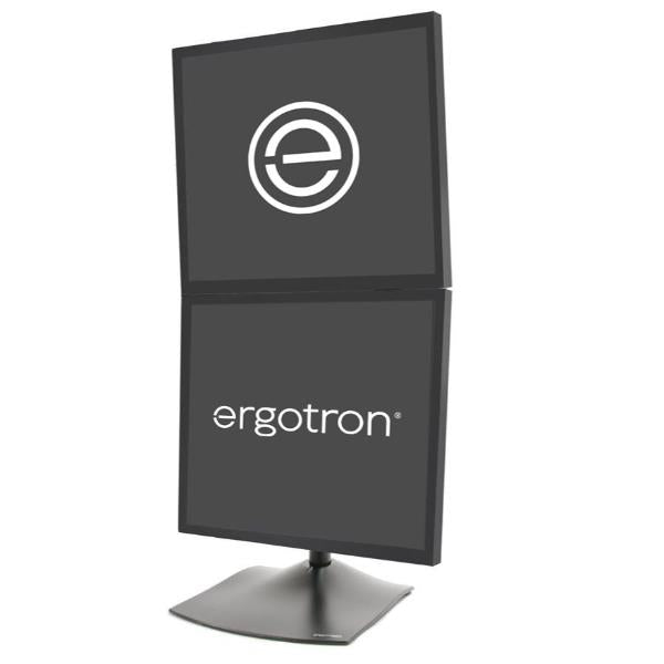 ERGOTRON DS100 DUAL-MONITOR DESK STAND  VERT 33-091-200