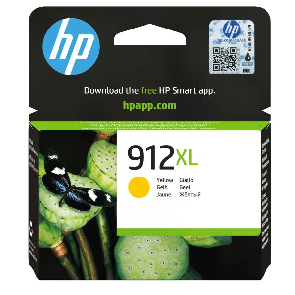 HP 912XL HIGH YIELD YELLOW 3YL83AE#BGX