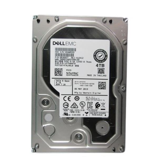 DELL 4TB HARD DRIVE SATA 6GBPS 7.2K RPM 400-BRCS
