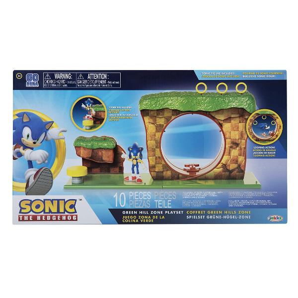 JAKKS SONIC - PLAYSET GREEN HILL ZONE 403934-RF2