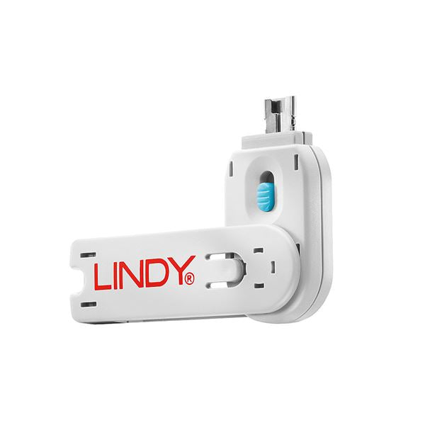 LINDY SERRATURE PER PORTE USB BLU 40452