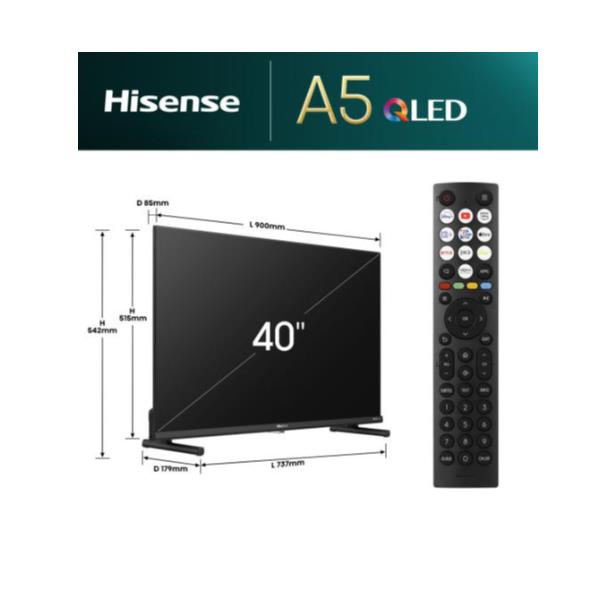 HISENSE 40 E53NQT QLED FHD SMART VIDAA 40E53NQT