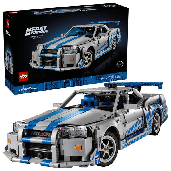 LEGO NISSANSKYLINE GT-R(R34) 2F2F 42210