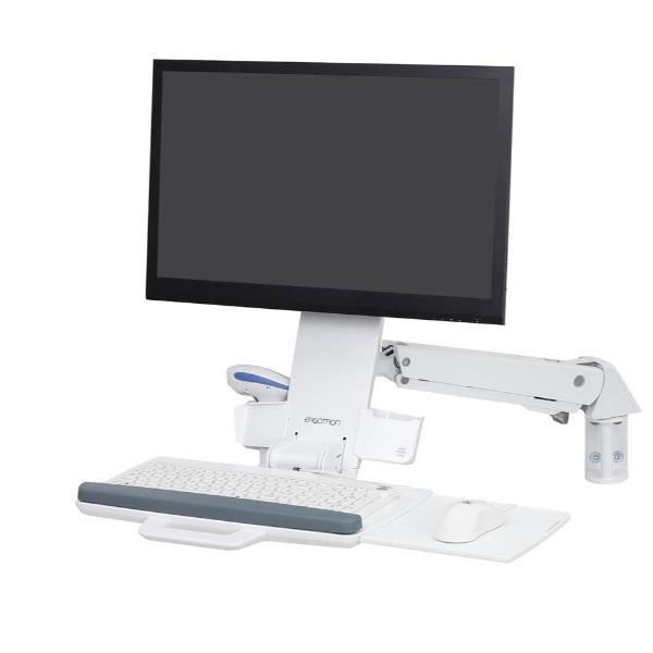 ERGOTRON SW SIT-STAND ARM BRIGHT WHITE 45-266-216