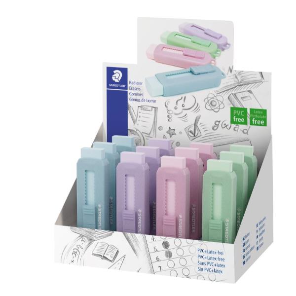 STAEDTLER CF12GOMMA INVOLUCRO PLASTICA PASTEL 525 PS1P-S