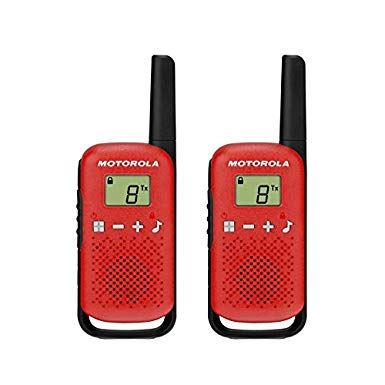 Motorola TALKABOUT T42 ricetrasmittente 16 canali Nero, Rosso