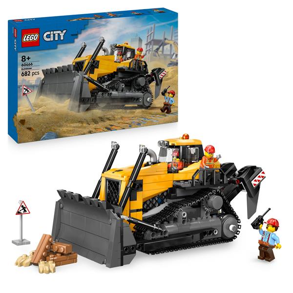 LEGO BULLDOZER GIALLO 60466