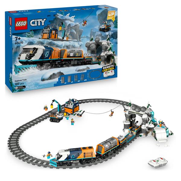 LEGO TRENO ESPRESSO ARTICO ESPLORATORI 60470