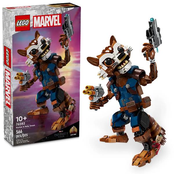 LEGO ROCKET E BABY GROOT 76282