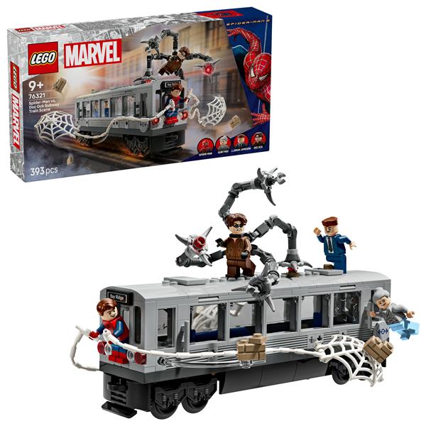 LEGO SPIDER-MAN VS DOCOCK DUELLO TRENO 76321