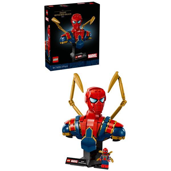LEGO BUSTO DI IRON SPIDER-MAN 76326