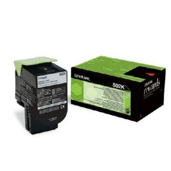 LEXMARK 802C TONER NERO CORPORATE 80C20KE