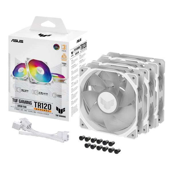 ASUS TR120 FAN ARGB WHITE 3IN1 90DA0093-B09020