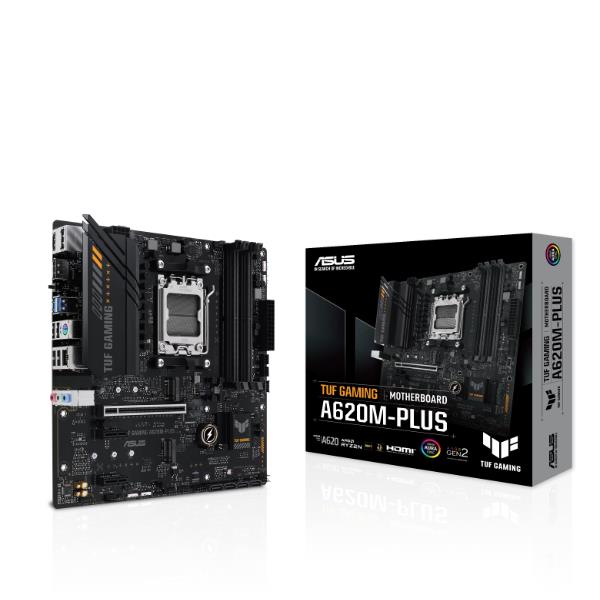 ASUS TUF GAMING A620M-PLUS AMD A620 Socket AM5 micro ATX