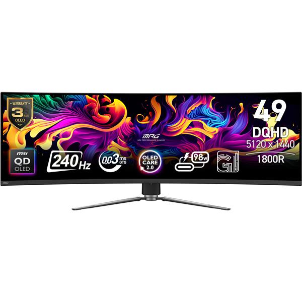 MSI MPG 491CQPX QD-OLED 9S6-3FA84T-016