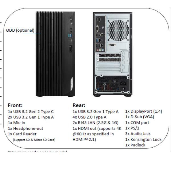 MSI PRO DP180 14A-640IT 9S6-B0A741-640