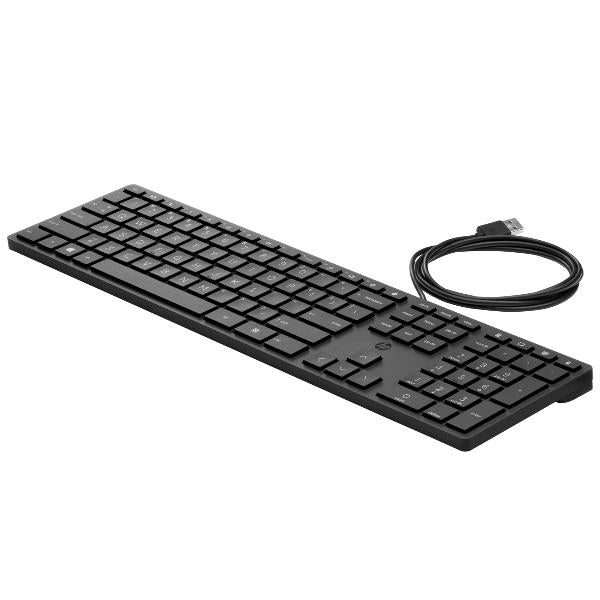 HP WIRED 320K KEYBOARD USB 9SR37UT#ABZ