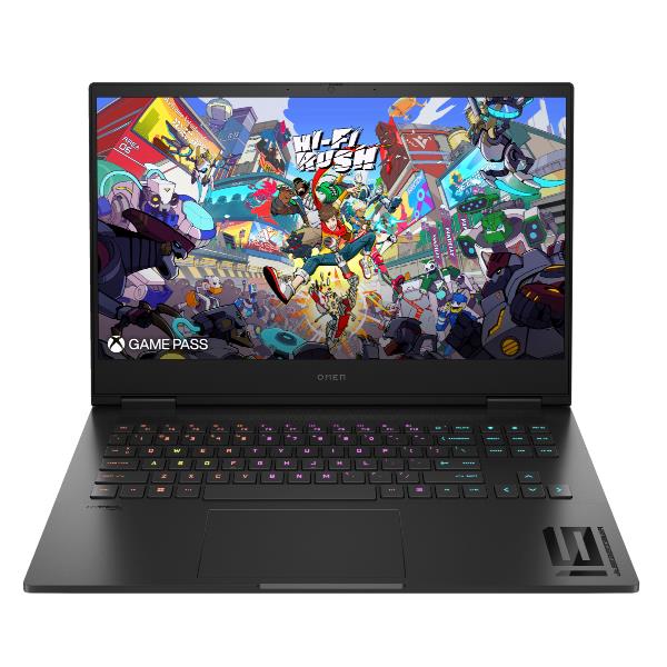 OMEN by HP OMEN 16-wf1007nl Intel® Core™ i9 i9-14900HX Computer portatile 40,9 cm (16.1") Quad HD 32 GB DDR5-SDRAM 2 TB SSD NVIDIA GeForce RTX 4070 Wi-Fi 6E (802.11ax) Windows 11 Home Nero
