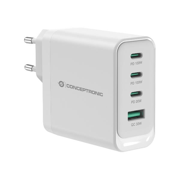 CONCEPTRONIC 4-PORT 100W GAN USB PD CHARGER ALTHEA22W100