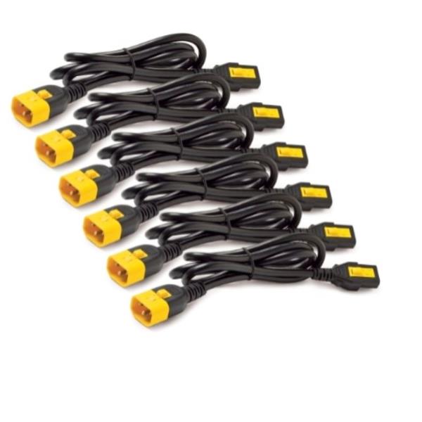 APC POWER CORD KIT (6 EA)  LOCKING  C13 AP8702S-WW