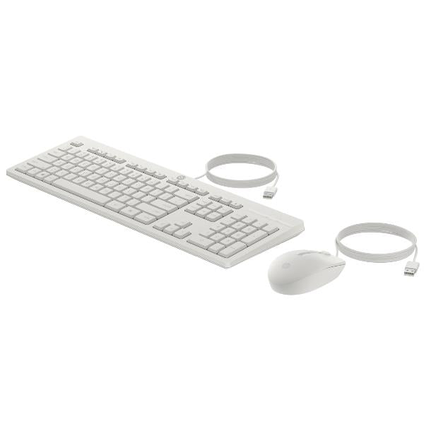 HP KIT MOUSE +TAST  WHITE USB 225 G2 AW5S6AA#ABZ